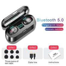 Wireless V5.0 Bluetooth Earphone HD Stereo Waterproof Dual Mic ™. - nadoura.com