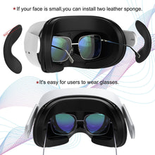 VR headsets 6-piece set leather sponge wide version eye mask kids vr game machine for Oculus quest2 vr game