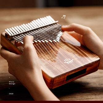 Hluru Kalimba 17 Key Instrument Professional Thumb Piano