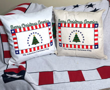 American Christmas Canvas Pillows