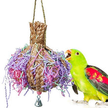 Parrot Smash Toys Anti-Bite Parrot Cage Foraging Toys Chew Toys with Bells Parrot Toys and Bird Accessories Pet Toys