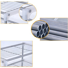 Over The Rack Stainless Steel Storage Rack Bath Shelf Kitchen Tableware Microwave Oven Stand Home Office Shelf Organizer Holder