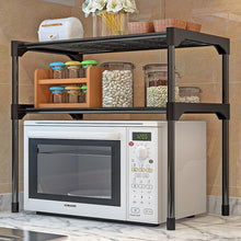 Over The Rack Stainless Steel Storage Rack Bath Shelf Kitchen Tableware Microwave Oven Stand Home Office Shelf Organizer Holder