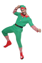 Christmas Couples Elf Costume For Adults Men and Women