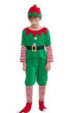 Christmas Family Elf Costume For Men Women and Kids