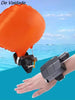 Portable Anti Drowning Lifesaving Bracelet Floating Swimming Safety Self Rescue Wristband Backpack Safety Float Air Bag