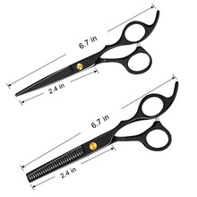 Professional Hair Cutting Scissors Set Multi-Use Home Haircut Kit Scissors Hair Cutting Shears Set for Salon Barber