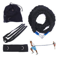 Resistance Bungee Band with Adjustable Neoprene Belt for Running Training Workout Speed Agility Strength Basketball and Football