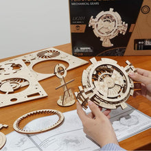 Robotime Creative DIY Perpetual Calendar Wooden Model Building Kits Assembly Toy Gift for Children Adult Dropshipping LK201