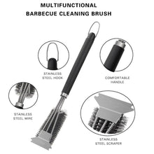 Stainless Steel Spring BBQ Brush Barbecue Wire Cleaning Brush Grill Cleaning Brush Barbecue Accessories