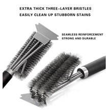 Stainless Steel Spring BBQ Brush Barbecue Wire Cleaning Brush Grill Cleaning Brush Barbecue Accessories