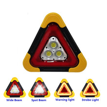 Triangular Reflector Truck taxi light Rear Triangle Warning Board Reflective Strips Safety Marker strobe lamp