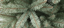 7' Tribeca Spruce Blue Artificial Christmas Tree Unlit