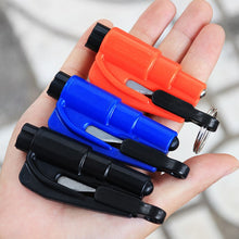 Type safety hammer of the car escape hammer window breaker puncher belt safety cut hammer new car accessories 2021 keychain