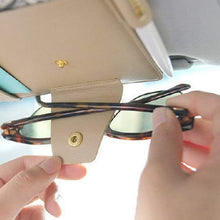 Universal Car Auto Visor Organizer Holder PU Leather Case for Card Glasses Car Accessories Sun Visor Organizador Car-Styling