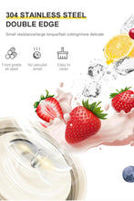 300ml 2 blades fruit and vegetables USB rechargeable portable mini electric blender hand juicer