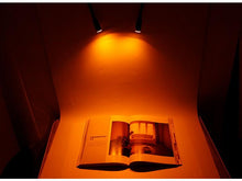 LED Neck Reading Light Rechargeable Book Light 3 Colors & 3 Brightness Level Bendable Arm Hand Free lampe de lecture de cou