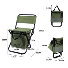 Customizable Outdoor Camping Portable Leisure Fishing Folding Chair With Bag