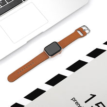 Genuine Leather Watch Bands For Apple Watch Strap Genuine Calf Leather Bracelet For iWatch Series 6/SE/5/4/3/2/1