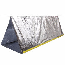 All Weather Survival Shack 2 Person 8' X 5' Mylar Rescue Thermal Shelter tube Emergency Tent