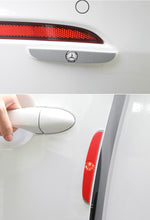 All Car Logo Protector Anti-rub Rubber Strips Avoid Bumps Collision Impact Protect Door Edge Guard Bumper Sticker