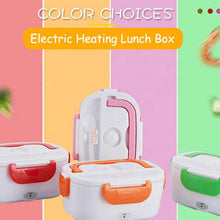 heat up lunch box double plug stainless steel rechargeable heated portable electric lunch box kids car heating lunch box
