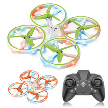 Mini light four axis toy remote control aircraft fixed height obstacle avoidance sensor drone
