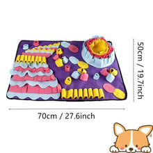 Hot Selling Dog Puzzle Toys Rich Pet Foraging Pads for Smell Training and Slow Food Stimulation Toys for Dogs