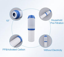 Home Use 0.1 / 5 Micron 10" Inch Pp Udf Gac Sediment Replacement Drinking Filter Cartridges For Water Filters Cartridge