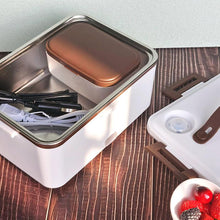 Stainless Steel Electric Heating Bento Lunch Box Portable Leakproof Thermos Food Heater Warmer Container
