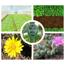 Garden Tool 3 in 1 PH Monitor Temperature Sunlight Tester Soil Meter Ph Measuring Instruments For Plant Flower