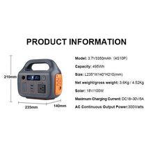 Outdoor portable power supply 110V-220V mobile portable power supply mobile energy storage power supply