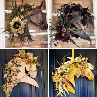 🎄Buy 2 Free Shipping🐴Equestrian Wooden Flower Door Hanger - Four Style 50% discount