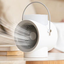 Portable Automatic swing Air Humidification Fan with Tank can Spray water mist can used Essential oil