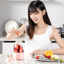 330mL Lovely Rabbit Household Portable USB Rechargeable Juicer Cup Fruit Blender Mixer Device mini size Fruit Juicer