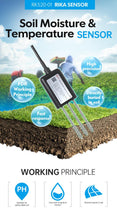 RIKA RK520-01 Industrial Plant Waterproof Irrigation Soil Moisture Test Sensor RS232 RS485