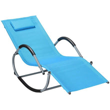 Outdoor Folding Chaise Lounge Chair Portable Lightweight Reclining Sun Lounger with 7-Position Adjustable Backrest camping cot
