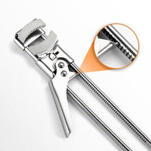Stainless Steel Silvery Multi-function Non-slip Corkscrew Polished Can Jar Bottle Opener