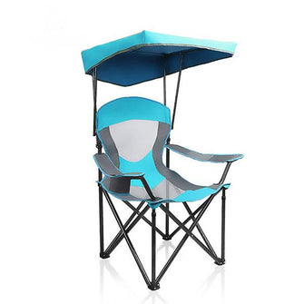 Folding Camping Mesh Canopy Chair
