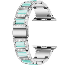 Bling Diamond Metal Strap for Apple Watch Band 44mm 41mm 42mm 38mm 40mm 45mm Women Bracelet For Iwatch Series 8 7 SE 6 5 4 3