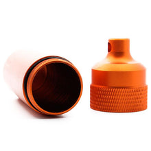 Outdoor Survival Waterproof Airtight Seal Metal Bottle Capsule Dry Box Tank Container Travel Camping Equipment EDC Tool