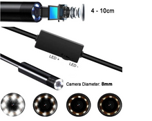 5.5mm telephoto wifi endoscope 720P HD endoscope smartphone universal industrial pipeline cars