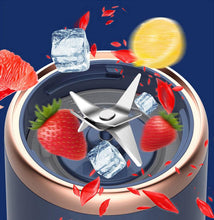 Portable Blender Mini Mixer Electric Juicer Machine Fresh Fruit Juice Blender Smoothie Maker Blender Cup Bottle F Travel Kitchen
