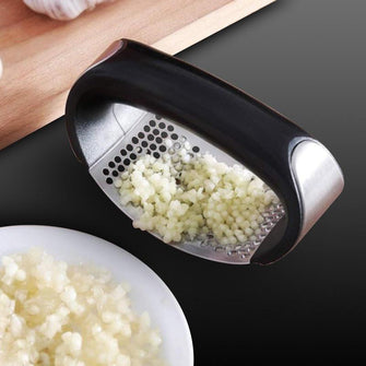 2022 Smart Kitchen Gadget For Home, Plastic Stainless Steel Garlic Press With Heavy Soft-Handled