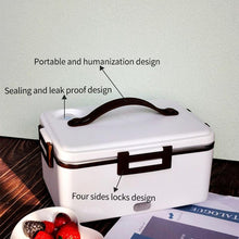 Stainless Steel Electric Heating Bento Lunch Box Portable Leakproof Thermos Food Heater Warmer Container