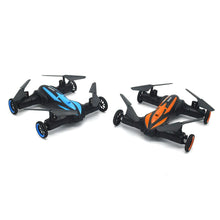 Hot selling item RC drone 2 IN 1Drone Air-Ground Flying Car flying machine Quadcopter Drones Children Toys.Blue and orange mixed