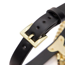 SM Collar Chain Leather Dog Collar Traction Rope Female Training Men's Alternative Sex Tools for Couples Gay Men