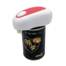 Non Slip Round Handheld Opener Cut Auto-stop Battery Smooth Edge Special Automatic Can Opener For Tin Cans