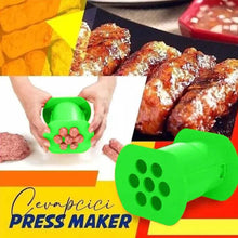 Cevapcici Press Maker Meat Tools Sausage Hot Dog Beef Meat Stick Burger Maker Machine Mold Kitchen Handmade Easy Cook Tool
