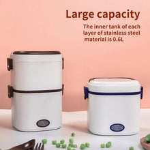 Portable Double layer insulation heating Mini Electric Rice Cooker Steamer